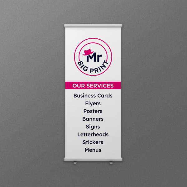 Roller Banner and Standing Banner Printing